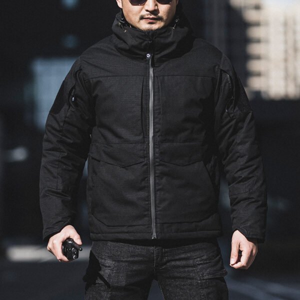Manteau Thermique Mode Extérieur Polaire Coupe-Vent